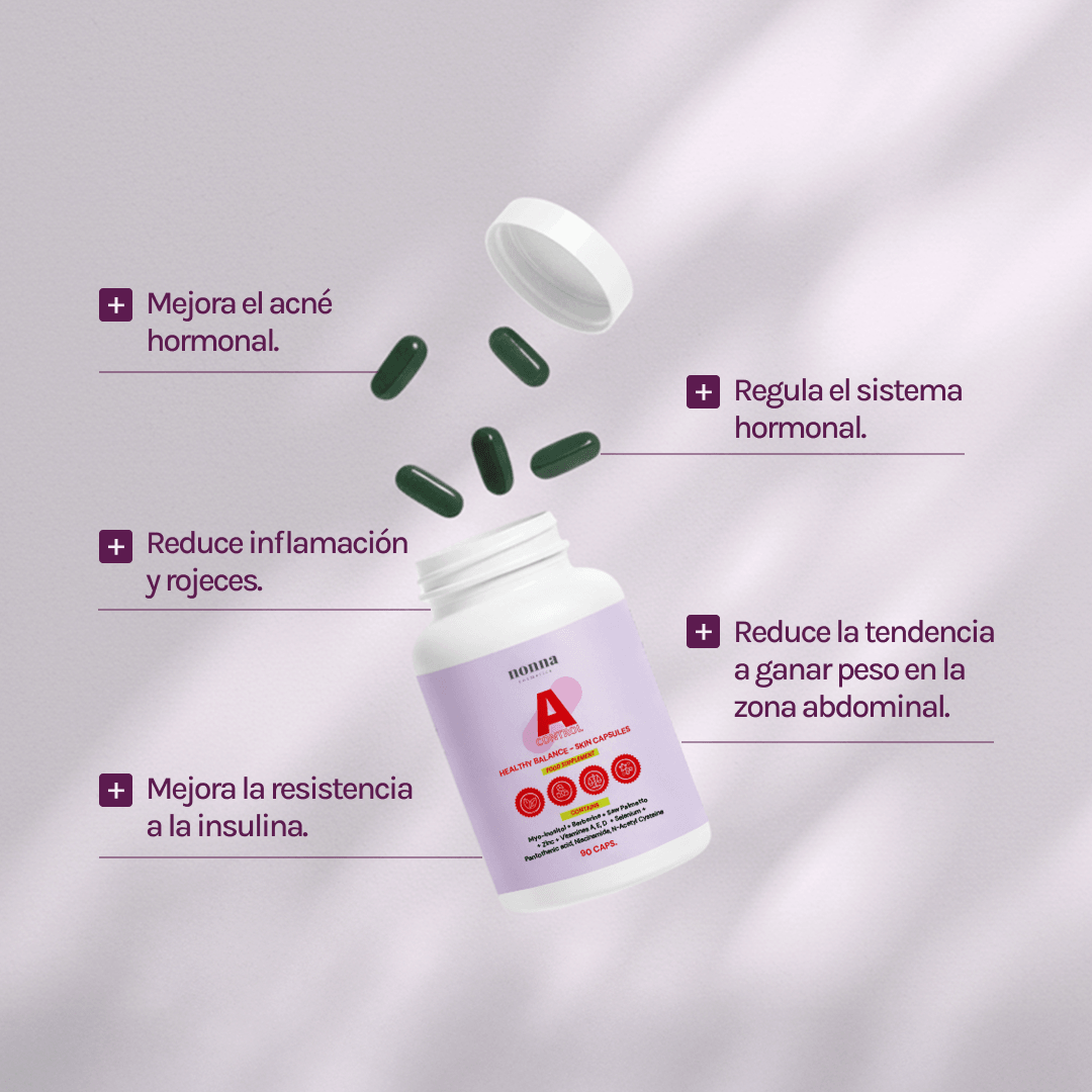 A CONTROL - ACNÉ HORMONAL & RESISTENCIA A LA INSULINA