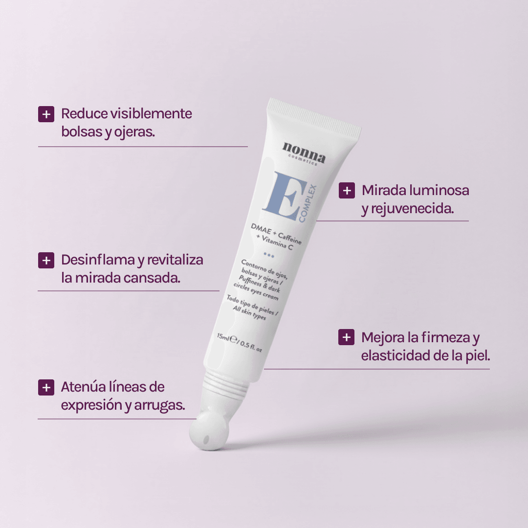 E COMPLEX Contorno de ojos - bolsas + ojeras