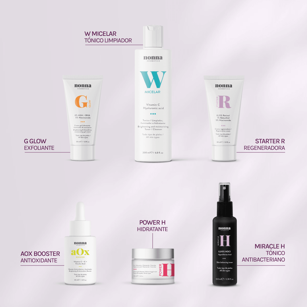 RUTINA FULL ACNÉ - ANTIBACTERIANA + GRANITOS + MARCAS + POROS