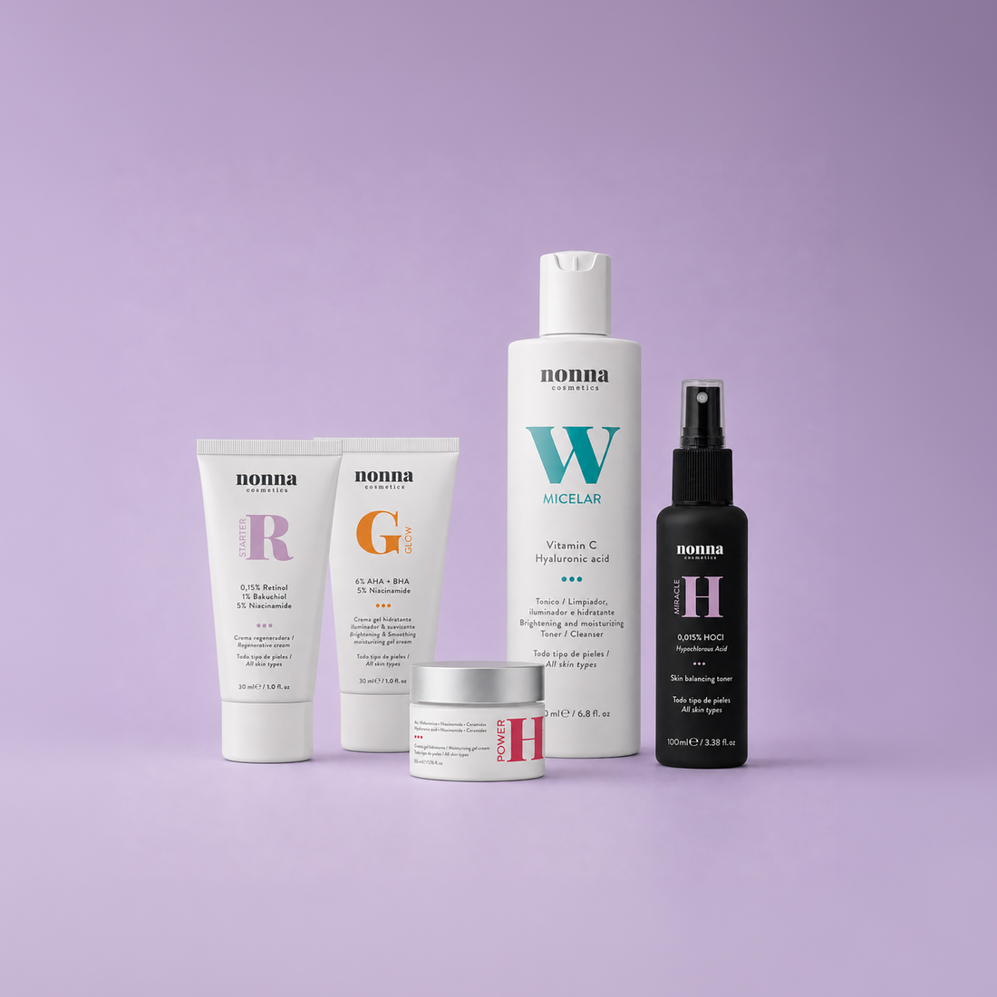 RUTINA FULL ACNÉ - ANTIBACTERIANA + GRANITOS + MARCAS + POROS