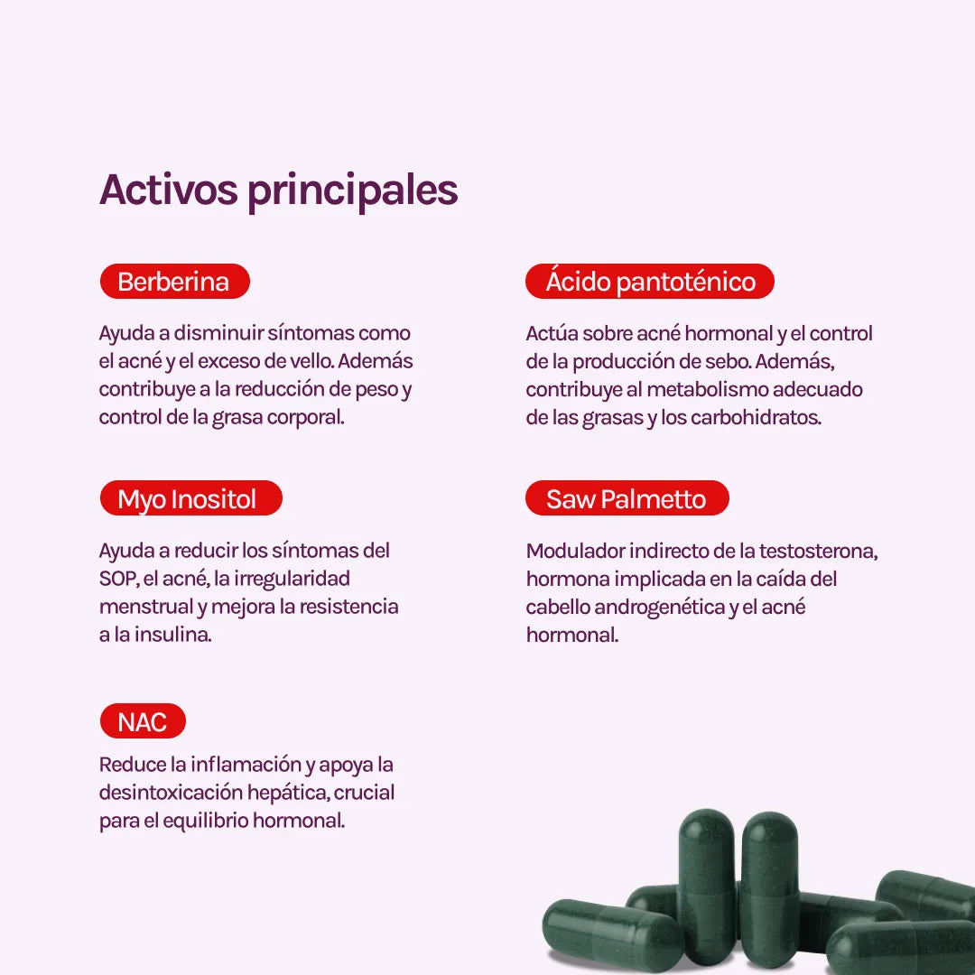A CONTROL - ACNÉ HORMONAL & RESISTENCIA A LA INSULINA