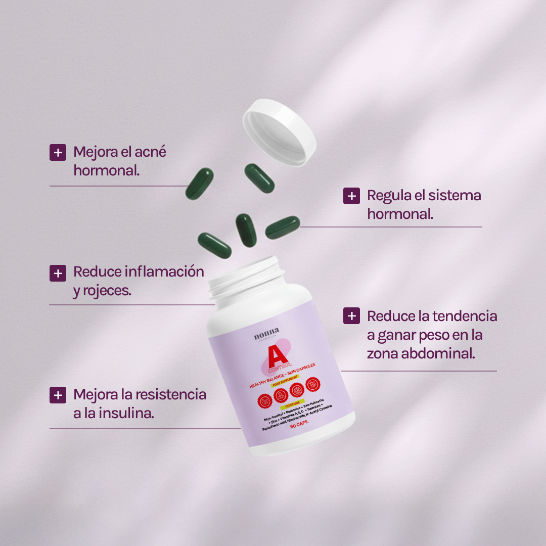A CONTROL - ACNÉ HORMONAL &amp; RESISTENCIA A LA INSULINA