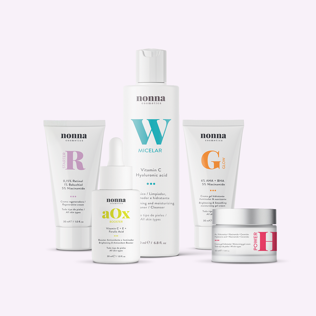 RUTINA AM&amp;PM - GRANITOS + MARCAS + POROS + MANCHAS + ARRUGAS