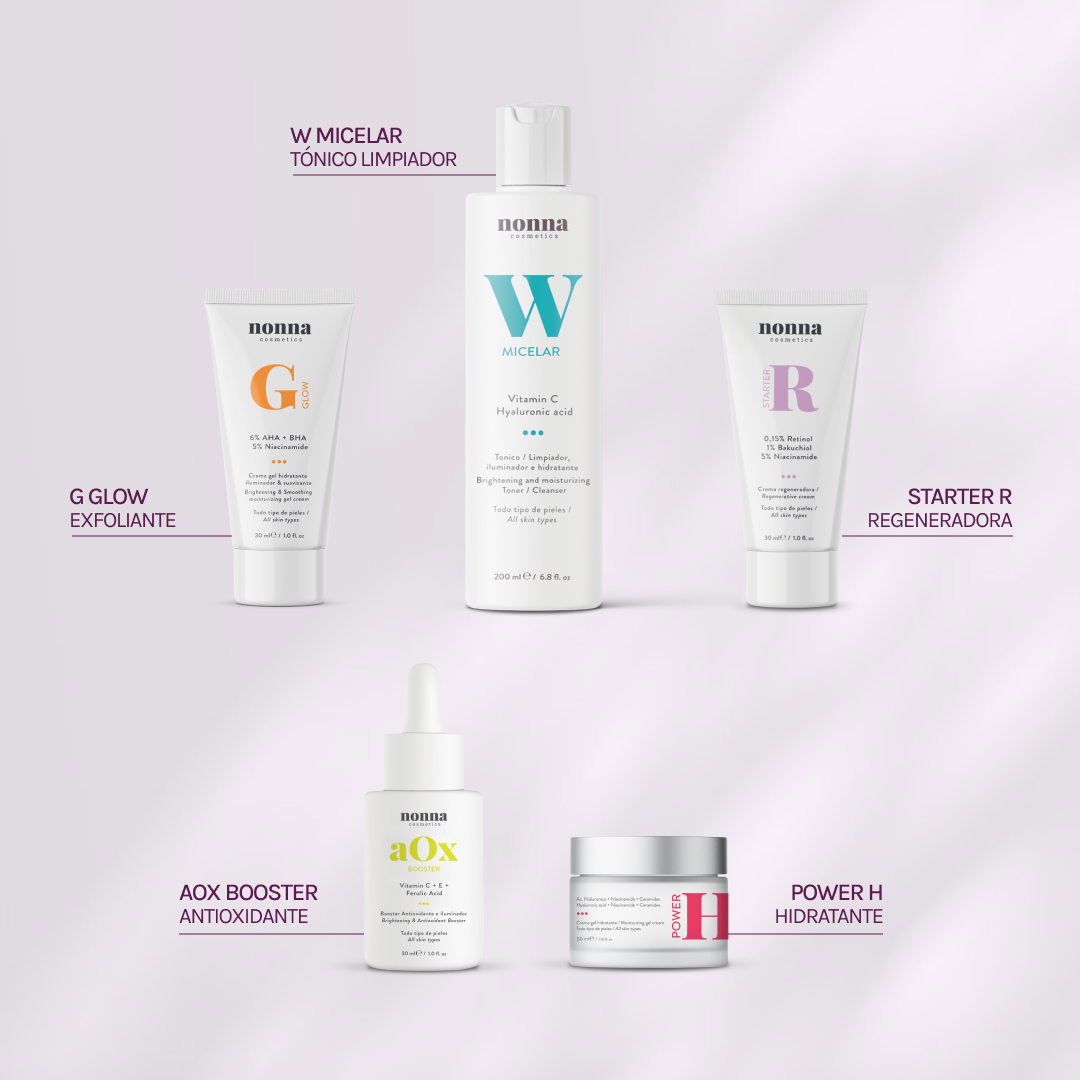 RUTINA AM&amp;PM - GRANITOS + MARCAS + POROS + MANCHAS + ARRUGAS