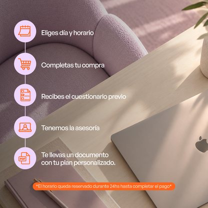 Asesoría personalizada - con Claudia