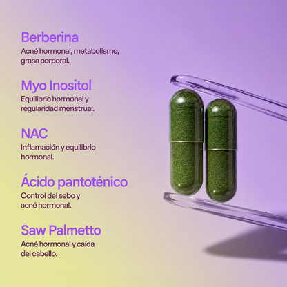 A CONTROL - ACNÉ HORMONAL &amp; RESISTENCIA A LA INSULINA