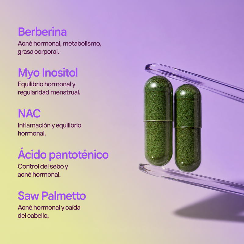 A CONTROL - ACNÉ HORMONAL &amp; RESISTENCIA A LA INSULINA