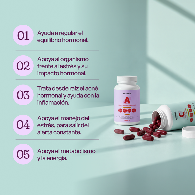 A CONTROL + CORTIZEN - Equilibrio hormonal desde el cerebro, los ovarios, la piel y el metabolismo.