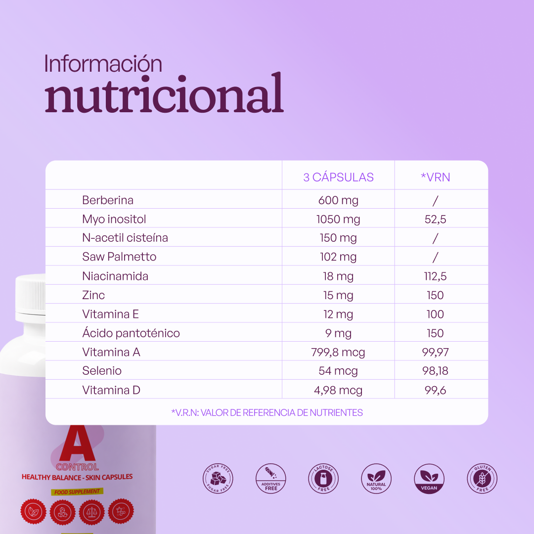 A CONTROL + CORTIZEN - Equilibrio hormonal desde el cerebro, los ovarios, la piel y el metabolismo.