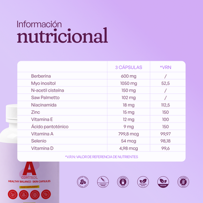 A CONTROL + CORTIZEN - Equilibrio hormonal desde el cerebro, los ovarios, la piel y el metabolismo.