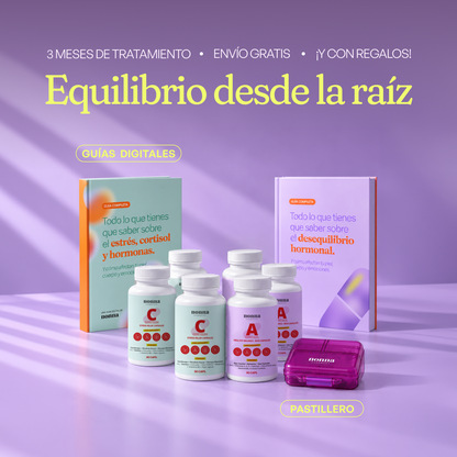 A CONTROL + CORTIZEN - Equilibrio hormonal desde el cerebro, los ovarios, la piel y el metabolismo.