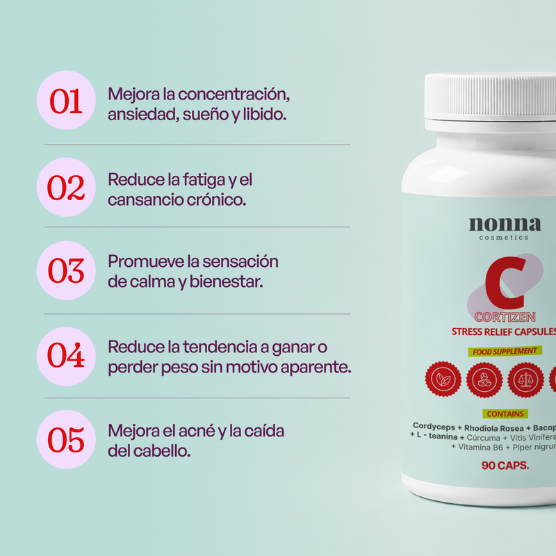 CORTIZEN - MANEJO DEL ESTRÉS &amp; BALANCE HORMONAL
