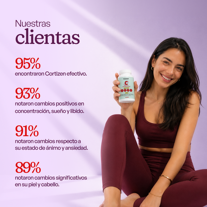 CORTIZEN - MANEJO DEL ESTRÉS &amp; BALANCE HORMONAL
