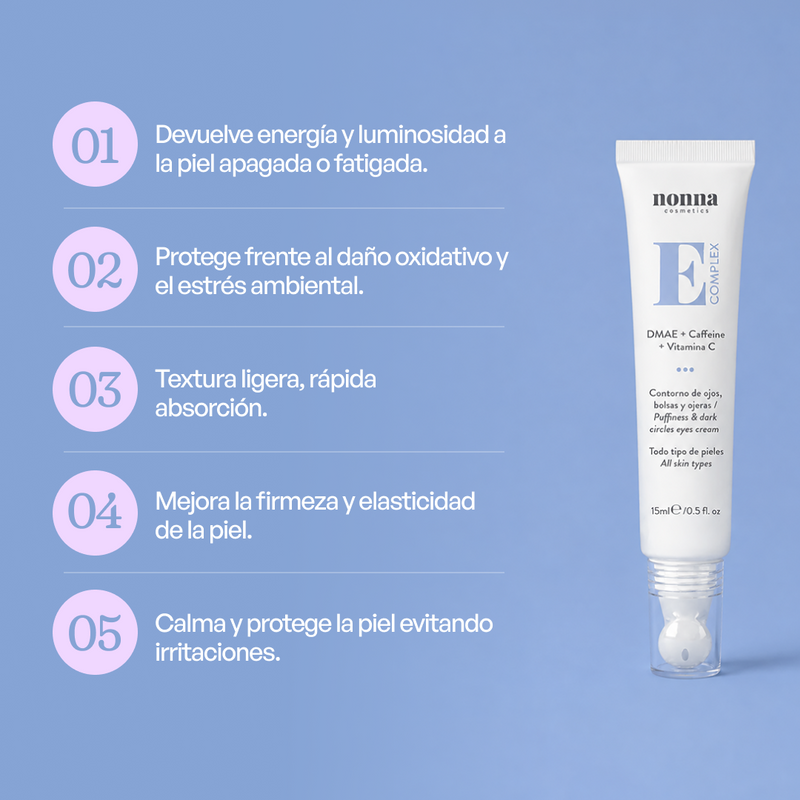 E COMPLEX Contorno de ojos - bolsas + ojeras