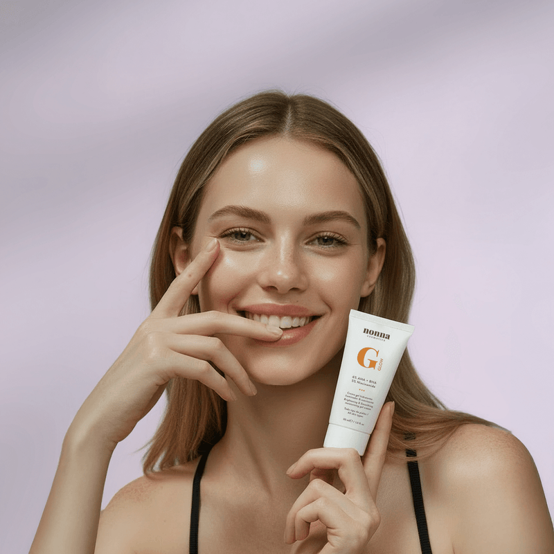 GGLOW Exfoliante - 5% Ácido Glicólico &amp; Niacinamida