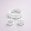Muñequeras Skincare + Diadema