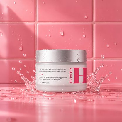 POWER H Hidratante c/ Hialurónico, Ceramidas &amp; Niacinamida