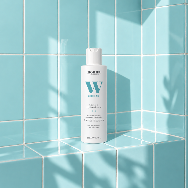 MICELAR W Tónico Limpiador con Vitamina C &amp; Ác Hialurónico