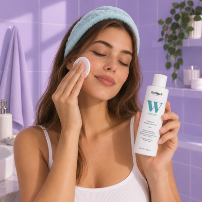 MICELAR W Tónico Limpiador con Vitamina C &amp; Ác Hialurónico