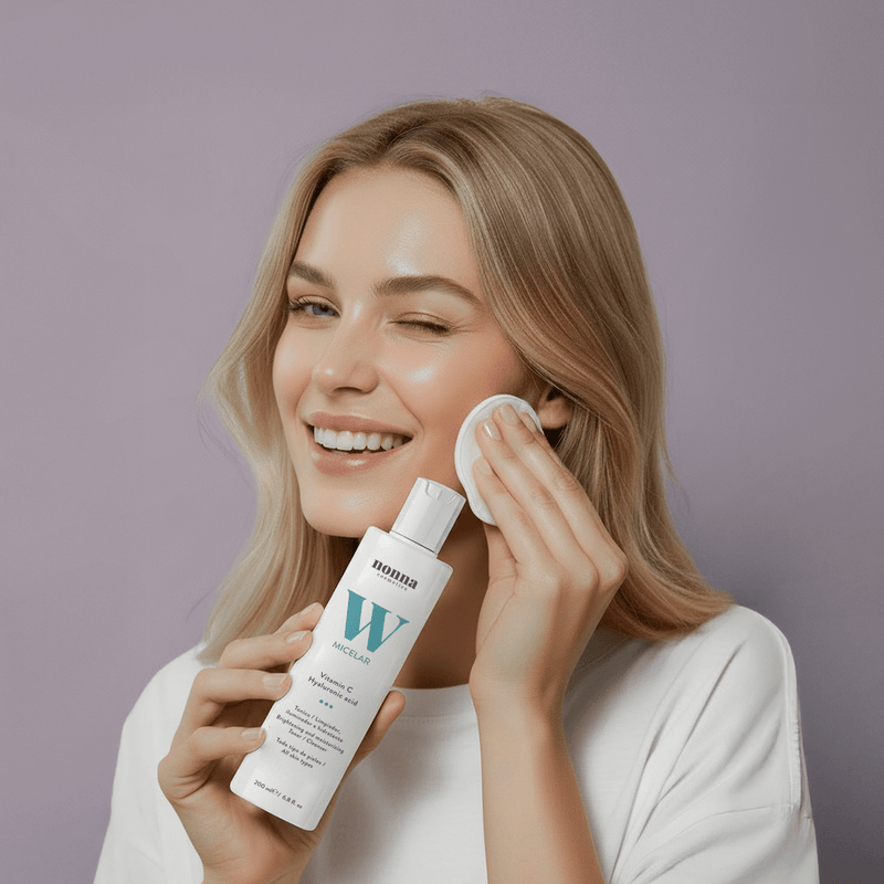 MICELAR W Tónico Limpiador con Vitamina C &amp; Ác Hialurónico