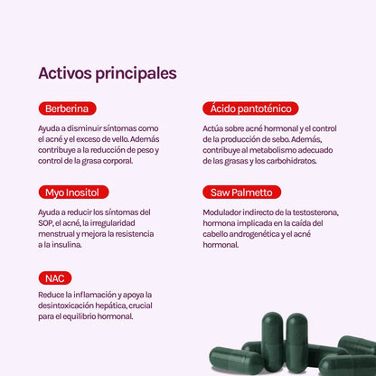 A CONTROL - ACNÉ HORMONAL &amp; RESISTENCIA A LA INSULINA