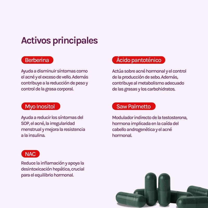 A CONTROL - ACNÉ HORMONAL &amp; RESISTENCIA A LA INSULINA