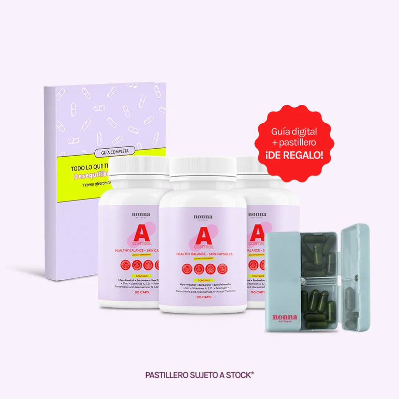 A CONTROL - ACNÉ HORMONAL &amp; RESISTENCIA A LA INSULINA
