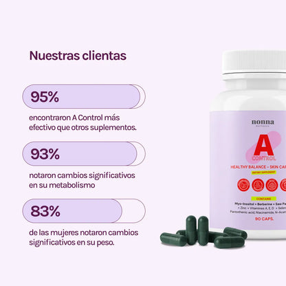 A CONTROL - ACNÉ HORMONAL &amp; RESISTENCIA A LA INSULINA