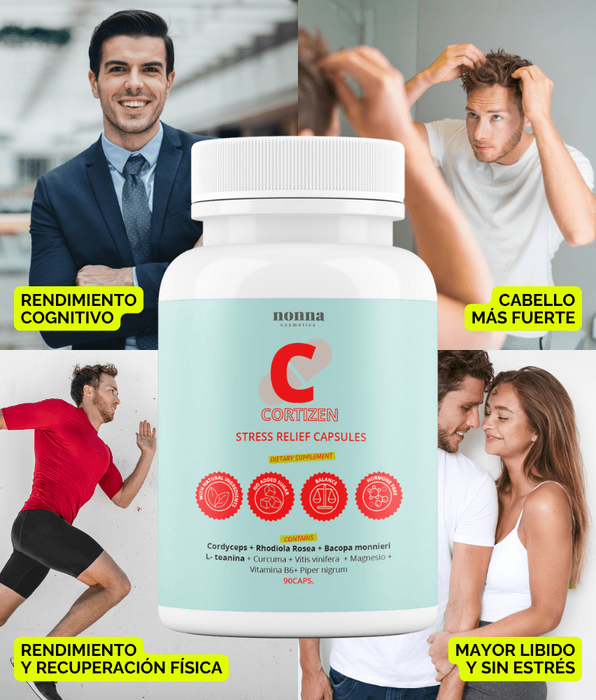 CORTIZEN FOR MAN - MANEJO DEL ESTRÉS & BALANCE HORMONAL