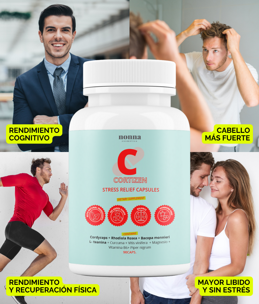 CORTIZEN FOR MAN - MANEJO DEL ESTRÉS &amp; BALANCE HORMONAL